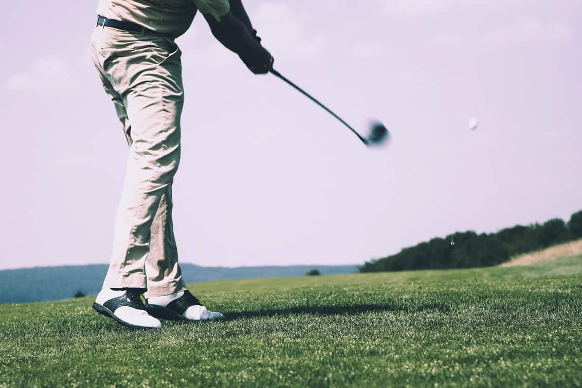 Golf na polu golfowym