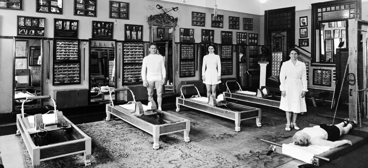 Studio do pilatesu Josepha Pilatesa