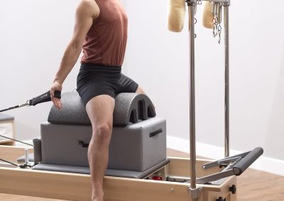 Balanced Body Pilates Reformer Trapeze Combination w użyciu