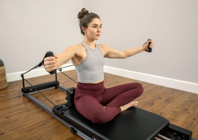 Balanced Body Pilates Metro IQ Reformer w użyciu