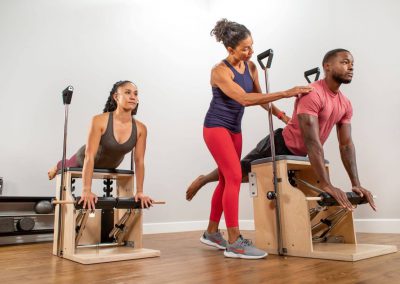 Balanced Body Pilates Combo Chair w użyciu
