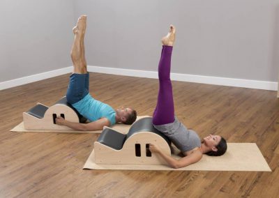 Balanced Body Pilates Clara Step Barrel w użyciu