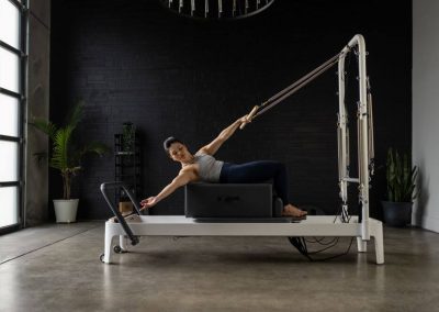 Balanced Body Pilates Standard Sitting Box w użyciu
