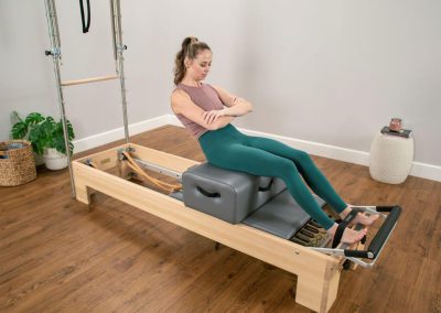 Balanced Body Pilates Footstraps w użyciu