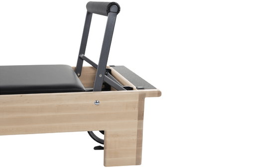 Balanced Body Pilates Studio Reformer with Tower - poręcz i system mocowania sprężyn