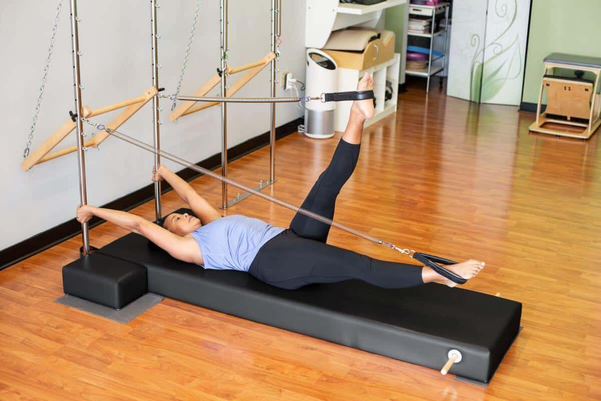 Balanced Body Pilates CenterLine Pole System w użyciu