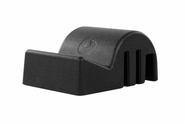 Clara Step Barrel Lite in durable black foam with rounded arch.