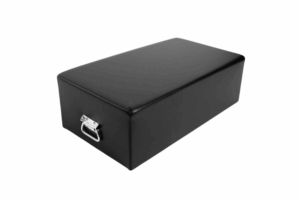 Contrology Box do Pilates, czarny z metalowymi uchwytami