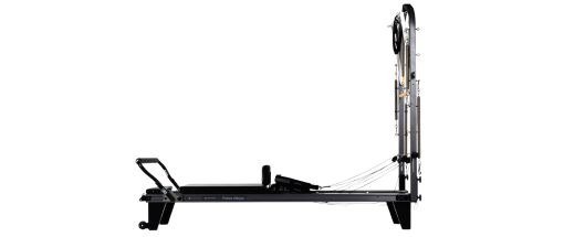 Allegro Reformer z systemem pojedynczej liny i Tri Loops do Pilatesu.