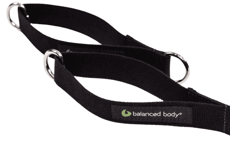 Pętle z bawełny Balanced Body z metalowym pierścieniem D, długość 40 cm