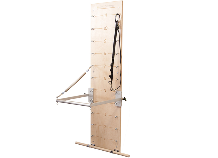 Pilates Springboard z laminatem klonowym, 22 punkty sprężynowe i akcesoria.