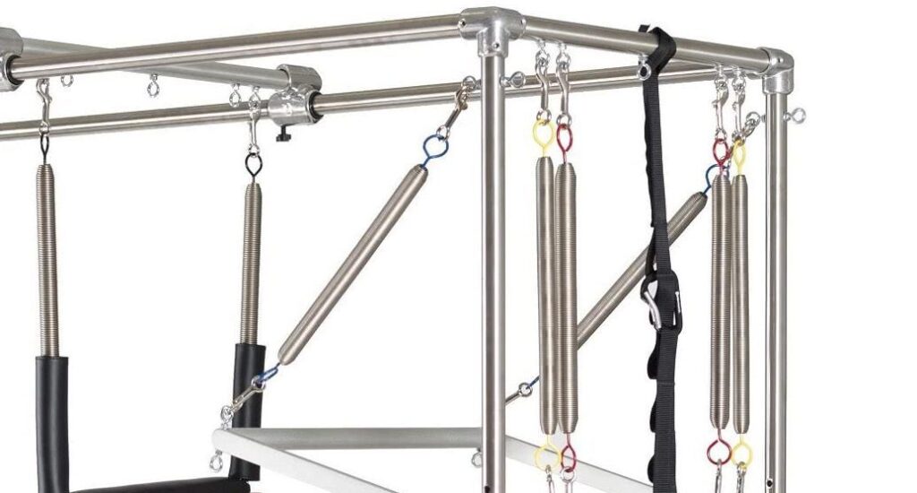 Sprzęt Pilates Balanced Body z systemem Signature Springs.