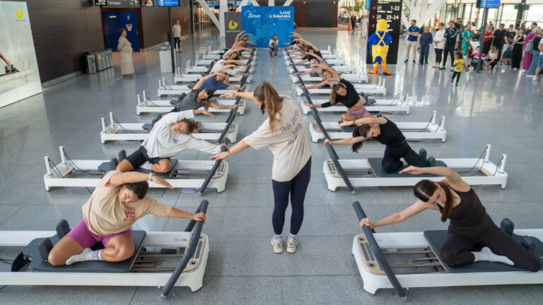 From Takeoff to Landing: How Pilates Conquered Gdańsk Airport!