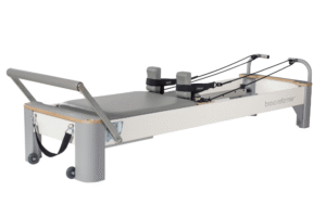 Allegro NextGen Standing Platform Extender attached to reformer.