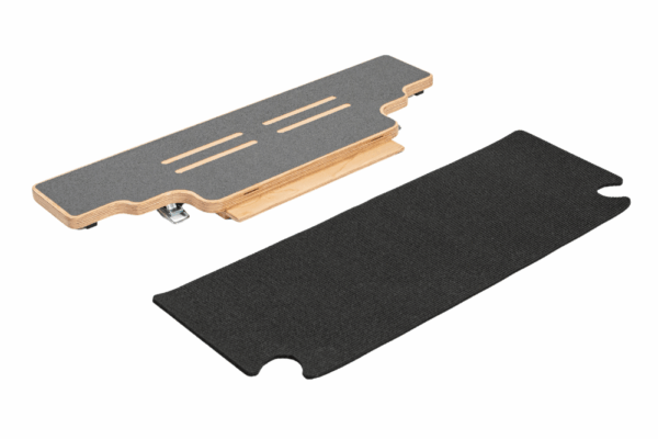 Bravo Reformer Extended Head End Platform and pad displayed.