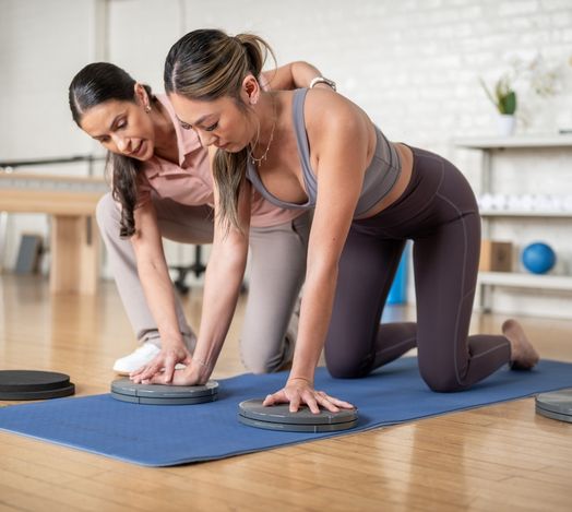 Zajęcia Pilates na macie