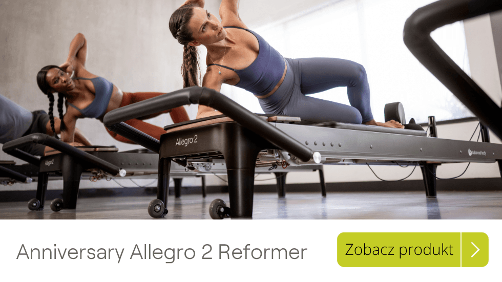 czarny reformer balanced body